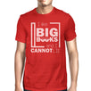 I Like Big Books Cannot Lie Mens Red Shirt