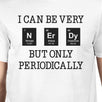 Nerdy Periodically Mens White Shirt