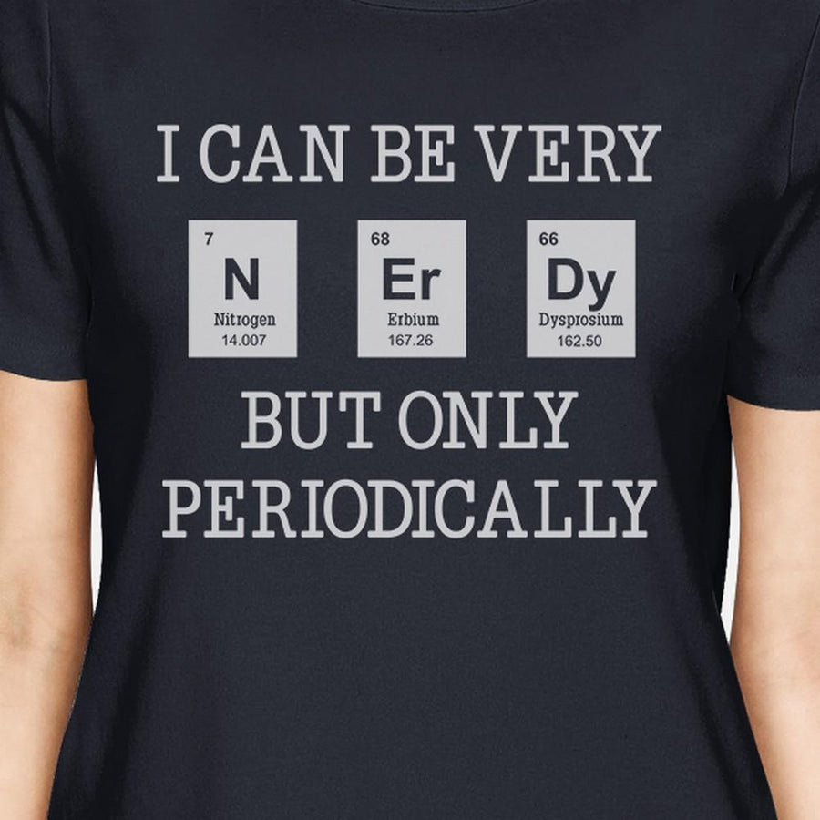 Nerdy Periodically Womens Navy Shirt