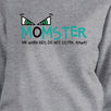 Momster Kids Don't Listen Grey SweatShirt