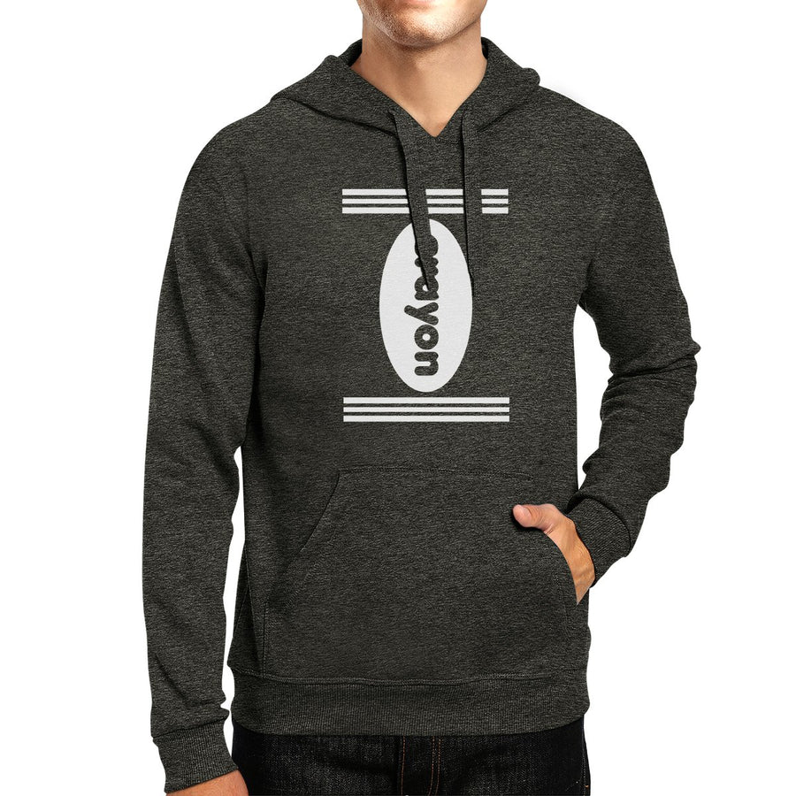 Crayon Dark Grey Hoodie