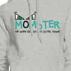 Momster Kids Don't Listen Grey Hoodie