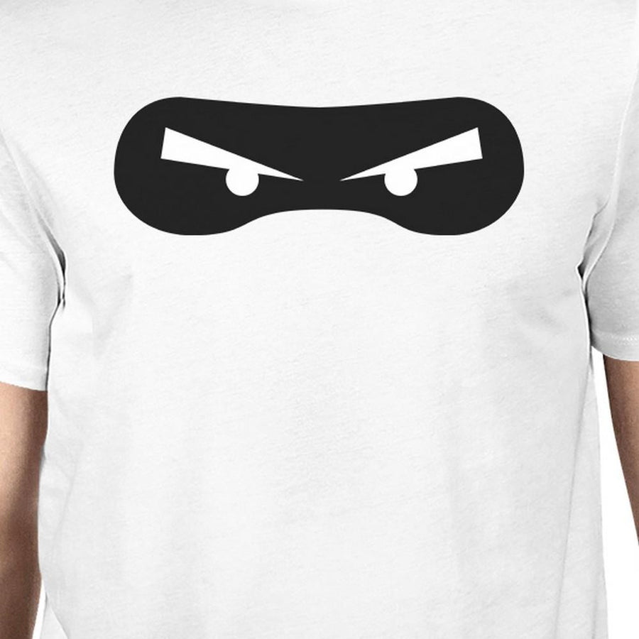 Ninja Eyes Mens White Shirt