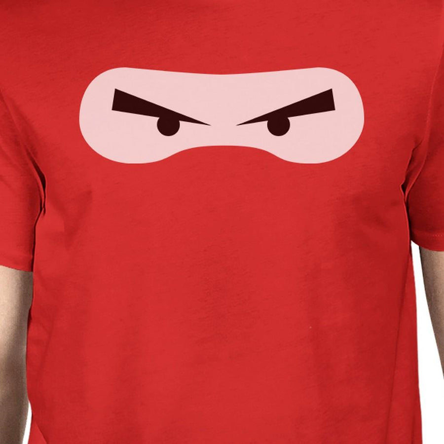 Ninja Eyes Mens Red Shirt