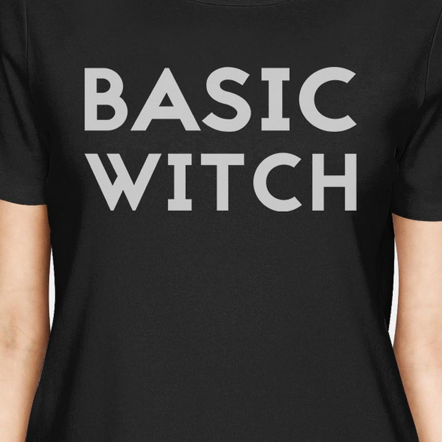 Basic Witch Womens Black Shirt