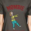 Mombie Sleep Deprived Still Alive Womens Dark Grey Shirt