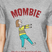 Mombie Sleep Deprived Still Alive Womens Grey Shirt