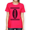 Crayon Womens Hot Pink Shirt