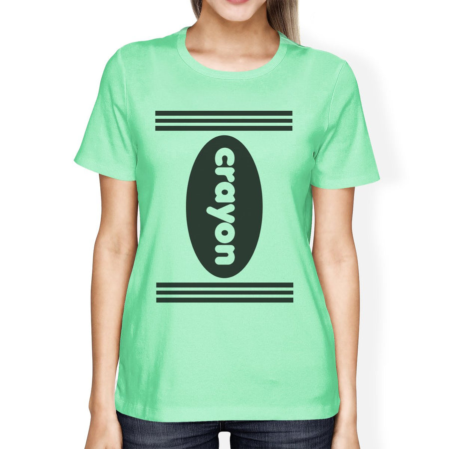 Crayon Womens Mint Shirt