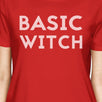 Basic Witch Womens Red Shirt