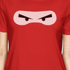 Ninja Eyes Womens Red Shirt