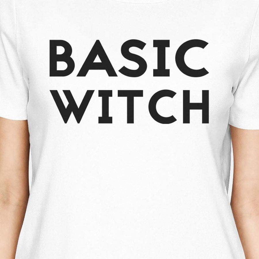 Basic Witch Womens White Shirt