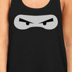 Ninja Eyes Womens Black Tank Top