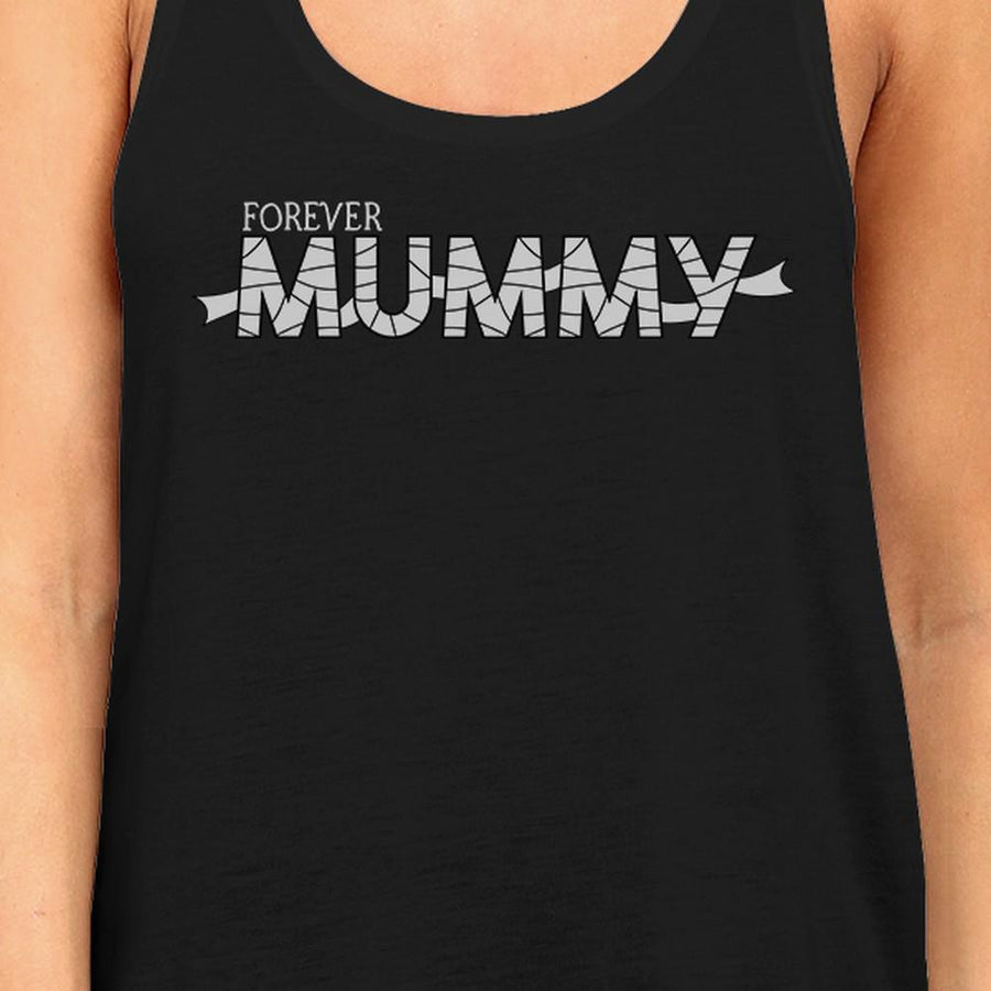 Forever Mummy Womens Black Tank Top