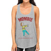 Mombie Sleep Deprived Still Alive Womens Grey Tank Top