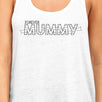 Forever Mummy Womens White Tank Top