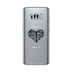 Skeleton Heart Clear Phone Case