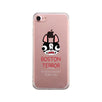 Boston Terror Terrier Clear Phone Case