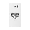 Skeleton Heart White Phone Case