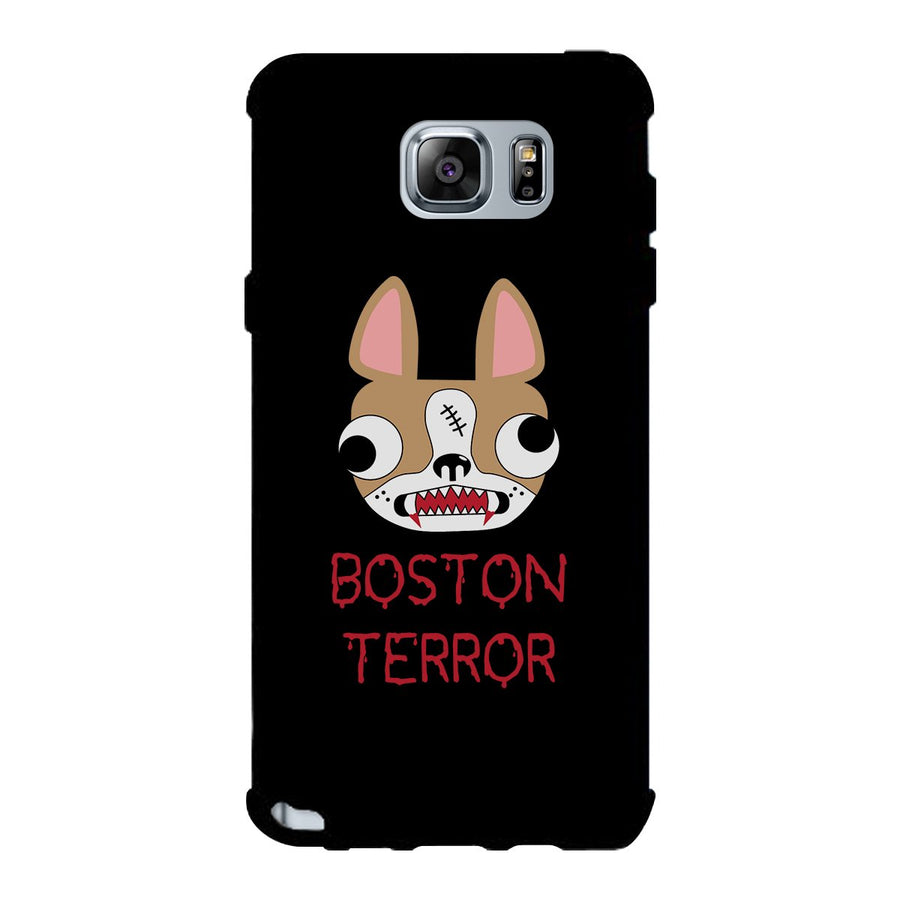 Boston Terror Terrier Black Phone Case