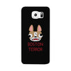 Boston Terror Terrier Black Phone Case