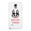 Boston Terror Terrier White Phone Case