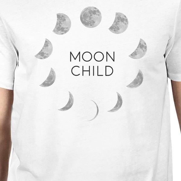 Moon Child Mens White Shirt