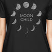 Moon Child Womens Black Shirt