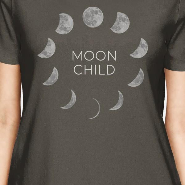 Moon Child Womens Dark Grey Shirt