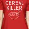 Cereal Killer Womens Red Shirt