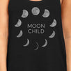 Moon Child Womens Black Tank Top