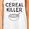 Cereal Killer Womens White Tank Top