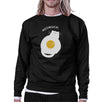 Meowgical Cat And Fried Egg Black Sweatshirt