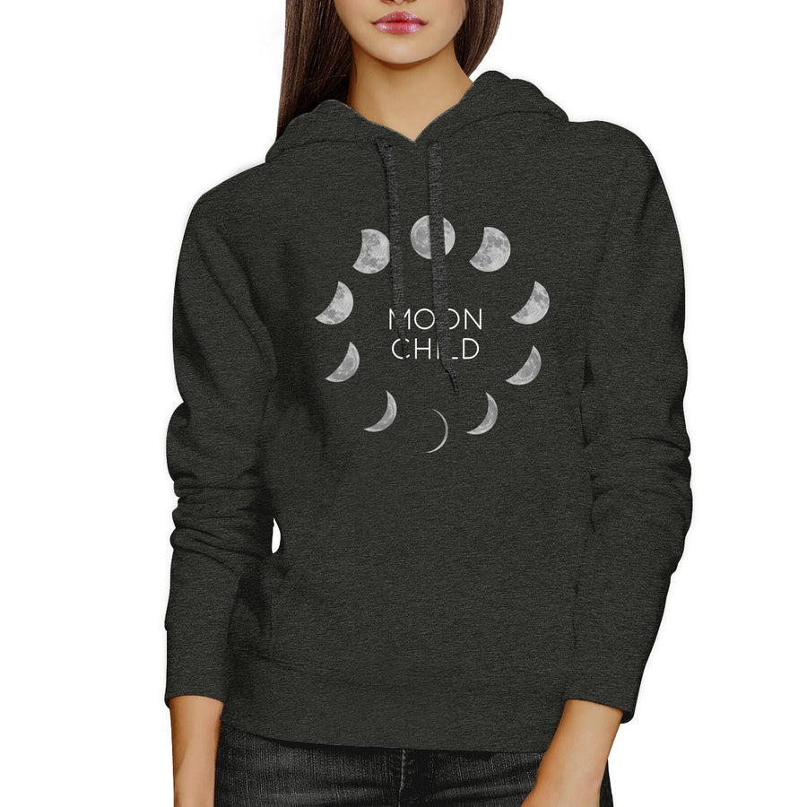 Moon Child Dark Grey Hoodie