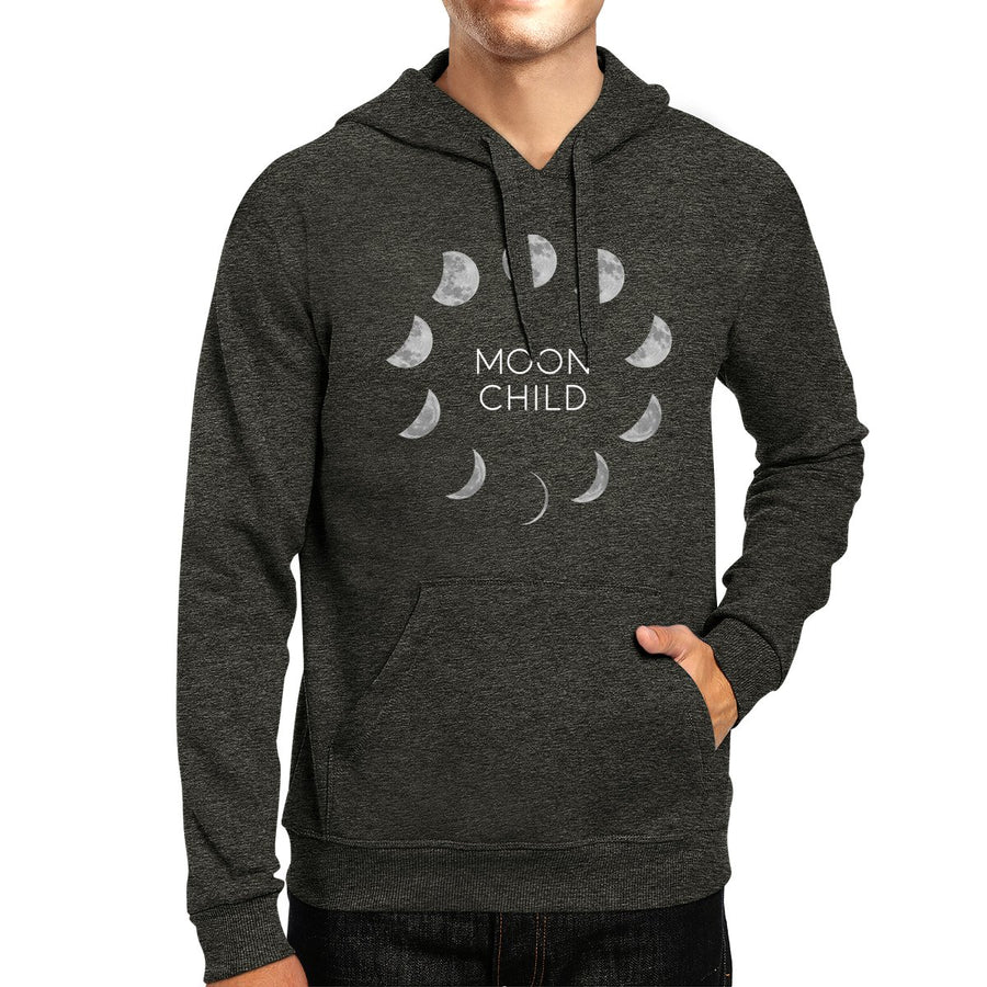 Moon Child Dark Grey Hoodie