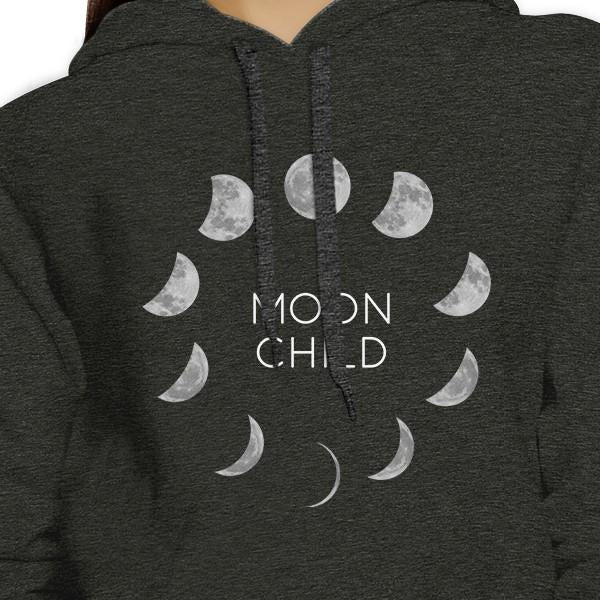 Moon Child Dark Grey Hoodie