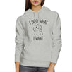 I Boo What I Want Ghost Grey Hoodie