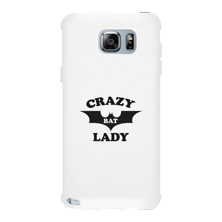 Crazy Bat Lady White Phone Case