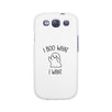 I Boo What I Want Ghost White Phone Case