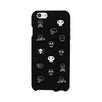 Skull Pattern Black Phone Case