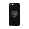 Heart Spider Web Black Phone Case