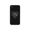 Heart Spider Web Black Phone Case