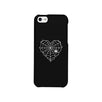 Heart Spider Web Black Phone Case