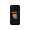 Pumpkin Current Mood Black Phone Case