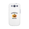 Pumpkin Current Mood White Phone Case