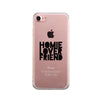 Homie Lover Friend Clear Phone Case