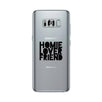 Homie Lover Friend Clear Phone Case