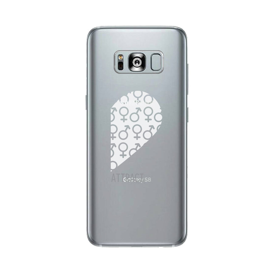 Attract Female Symbols-Right Clear Phone Case