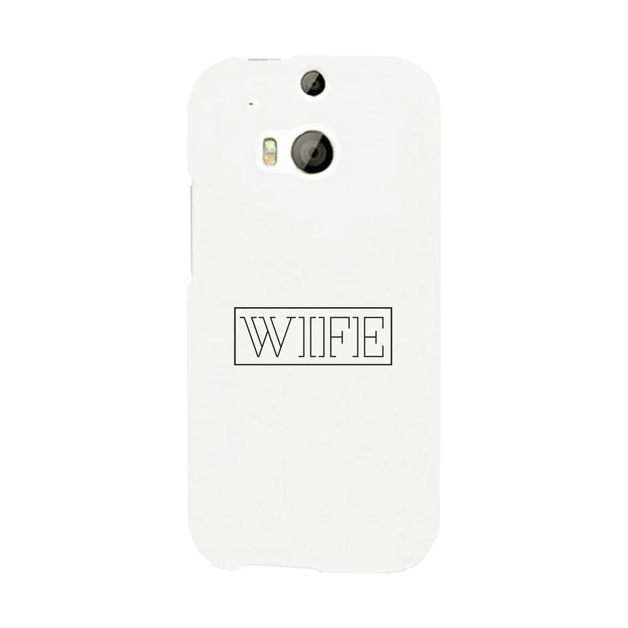 Wife-Right White Phone Case