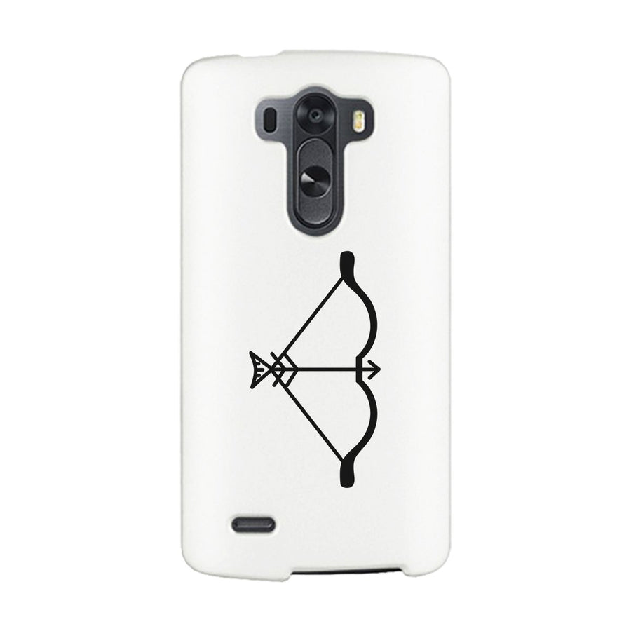 Bow And Arrow-Left White Phone Case